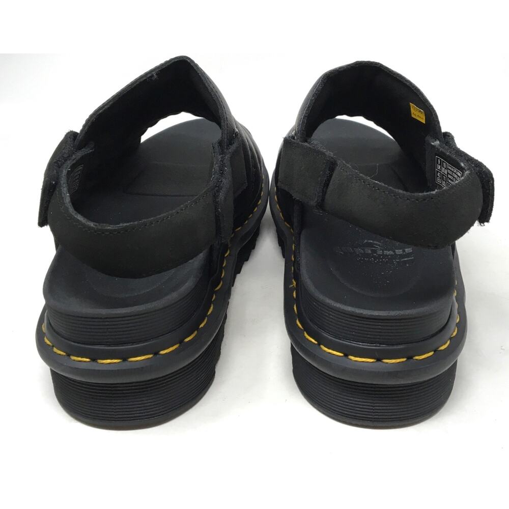 Dr Martens Kole Athena Women's Size 10 Black Leather Strap Slingback Sandals - Picture 6 of 8